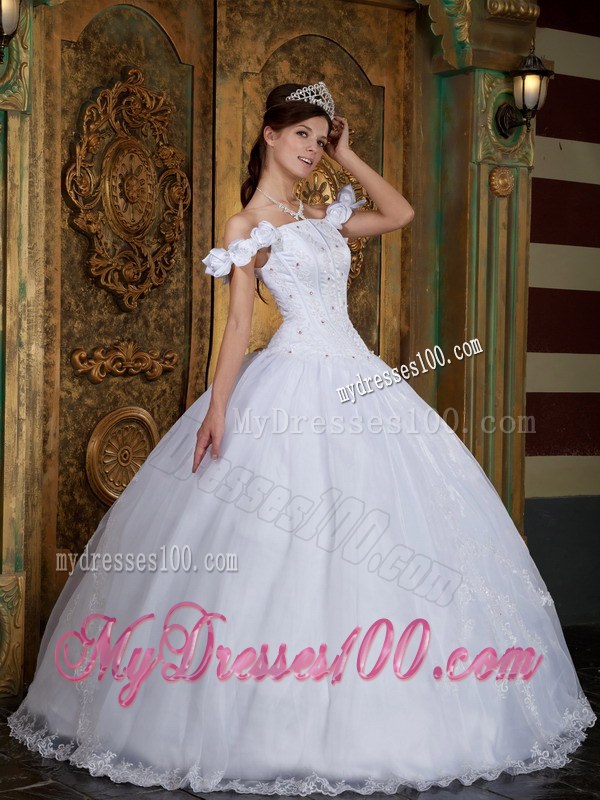 Off The Shoulder Dresses for 15 with Beading For two Layers