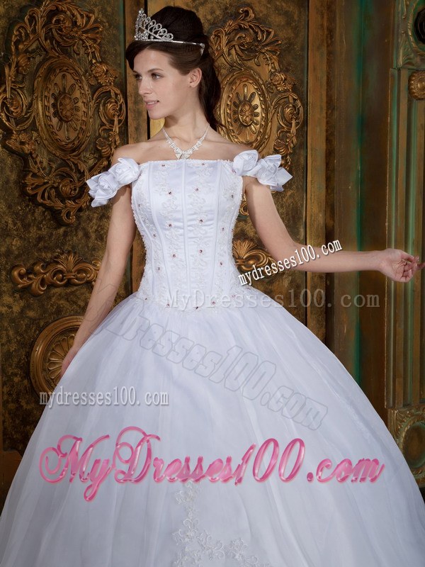 Off The Shoulder Dresses for 15 with Beading For two Layers