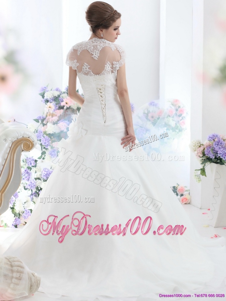 Fashionable A Line Strapless Wedding Dress for 2016