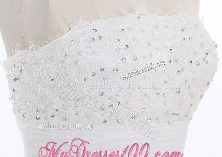 Wonderful Mermaid Court Train Beading and Lace Wedding Gowns