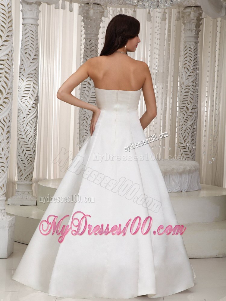Elegant Sweetheart Floor-length Lace Cheap Wedding Gowns On Sale