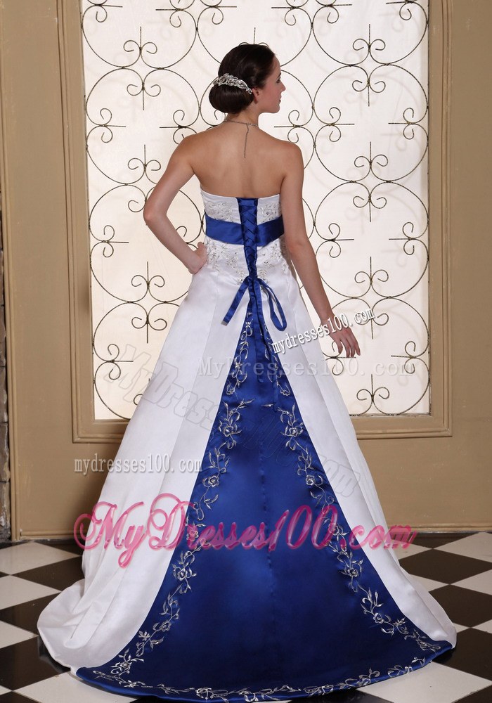 Modest Chapel Train For 2013 Embroidery and Beading Wedding Gowns