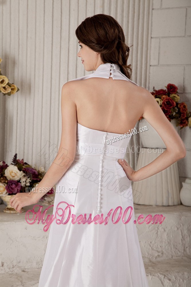 Gorgeous Princess V-neck Court Train Wedding Dresses with Beading