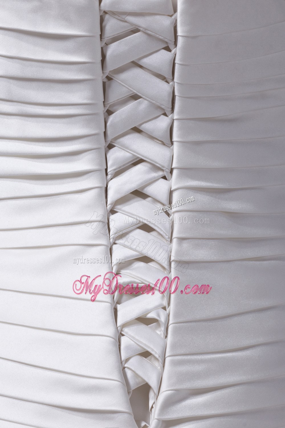 Mermaid Strapless Ruffled Layers Wedding Dress with Ruching