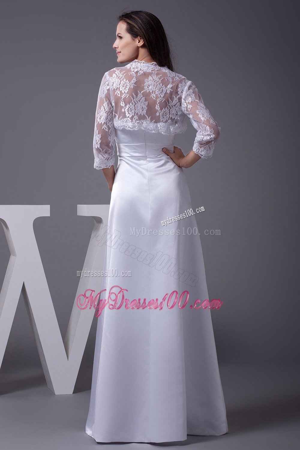 Simple Strapless Floor-length Low Price Wedding Dresses On Sale
