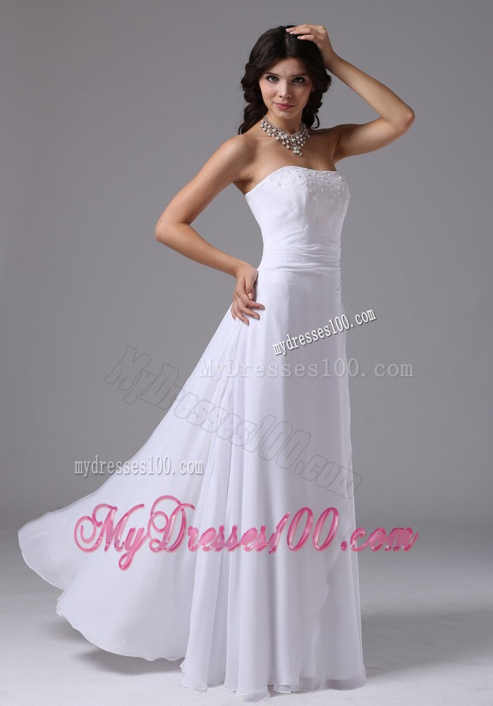 Strapless Custom Made For Cheap Wedding Dresses On Sale