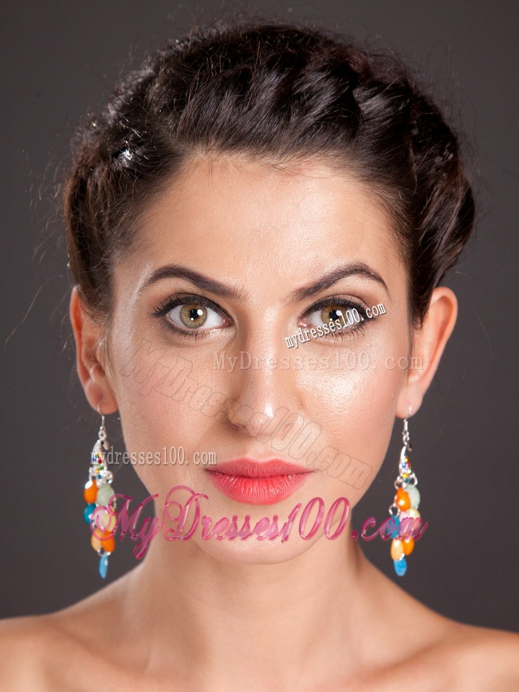 Delicate Alloy Chandelier Drop Earrings