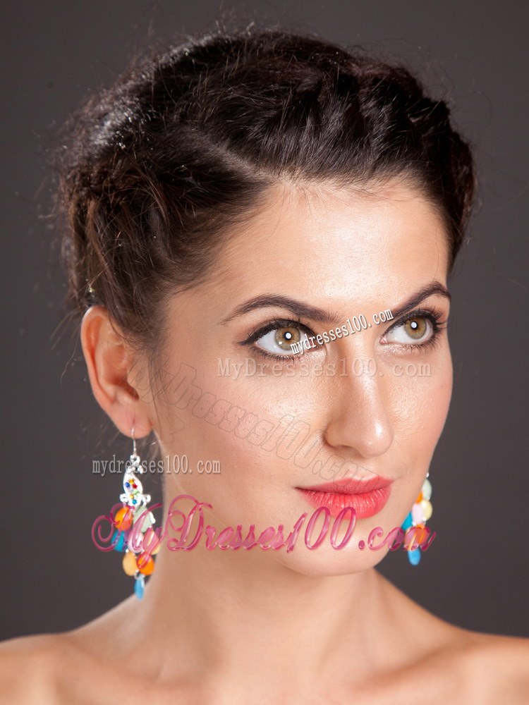 Delicate Alloy Chandelier Drop Earrings