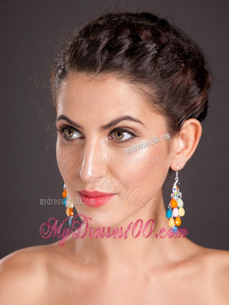 Delicate Alloy Chandelier Drop Earrings