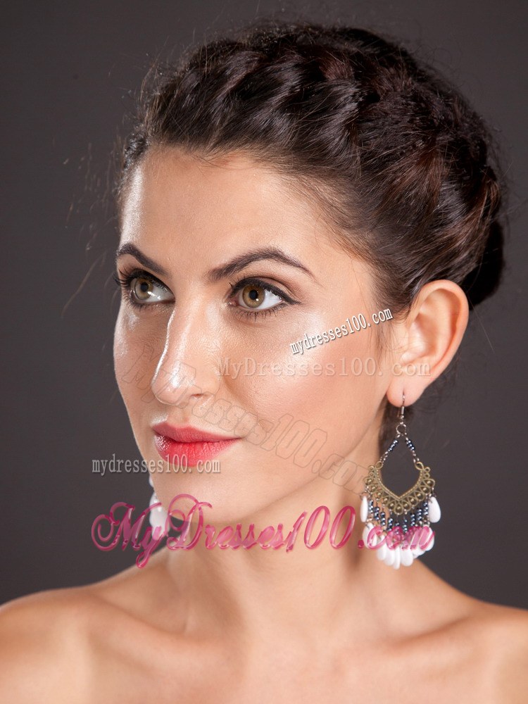 Elegant Alloy Chandelier Drop Earrings
