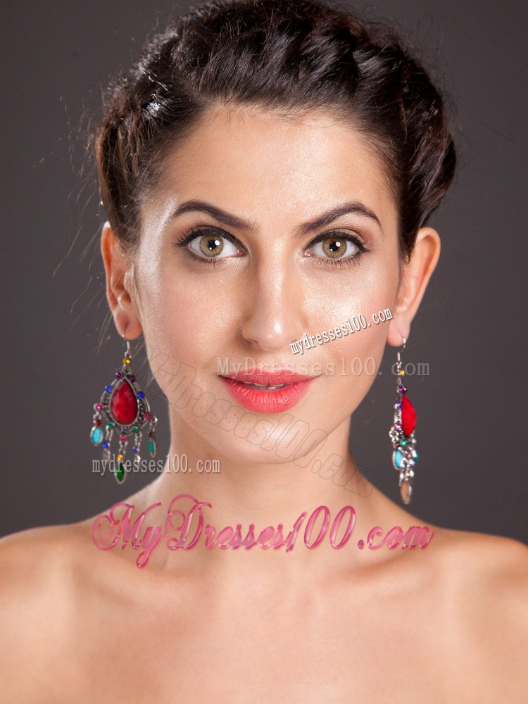 Gorgeous Onyx Chandelier Drop Earrings