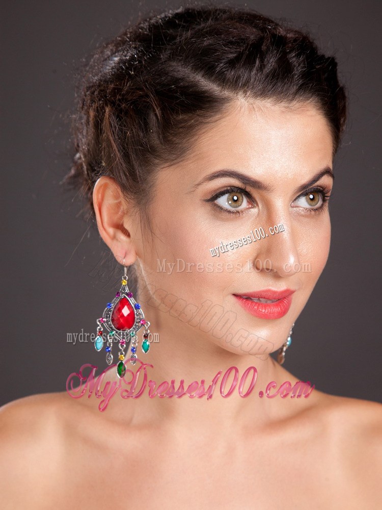 Gorgeous Onyx Chandelier Drop Earrings