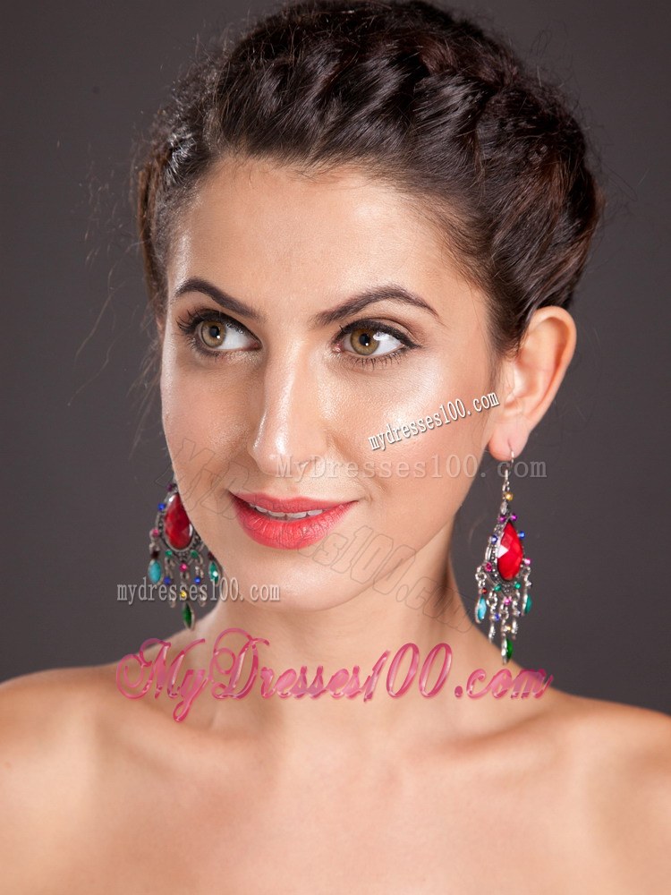 Gorgeous Onyx Chandelier Drop Earrings