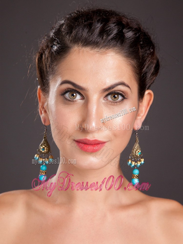 Gorgeous Onyx Chandelier Drop Earrings