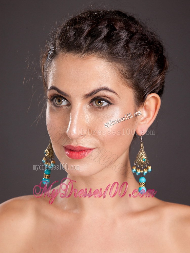 Gorgeous Onyx Chandelier Drop Earrings