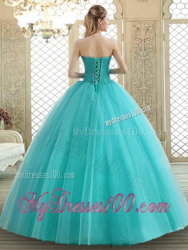 Lovely Sweetheart Quinceanera Dresses with Beading and Paillette