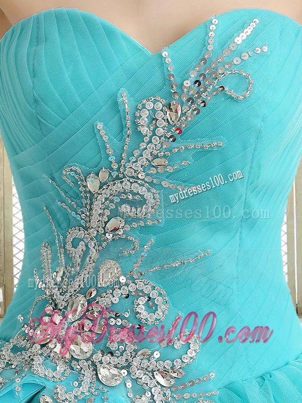 Lovely Sweetheart Quinceanera Dresses with Beading and Paillette