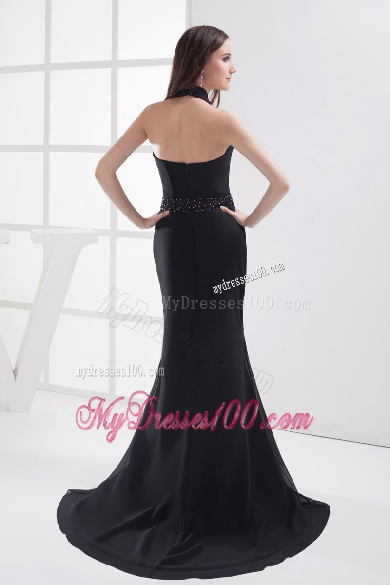 Simple One Shoulder High Slit Green Prom Evening Dresses with Appliques