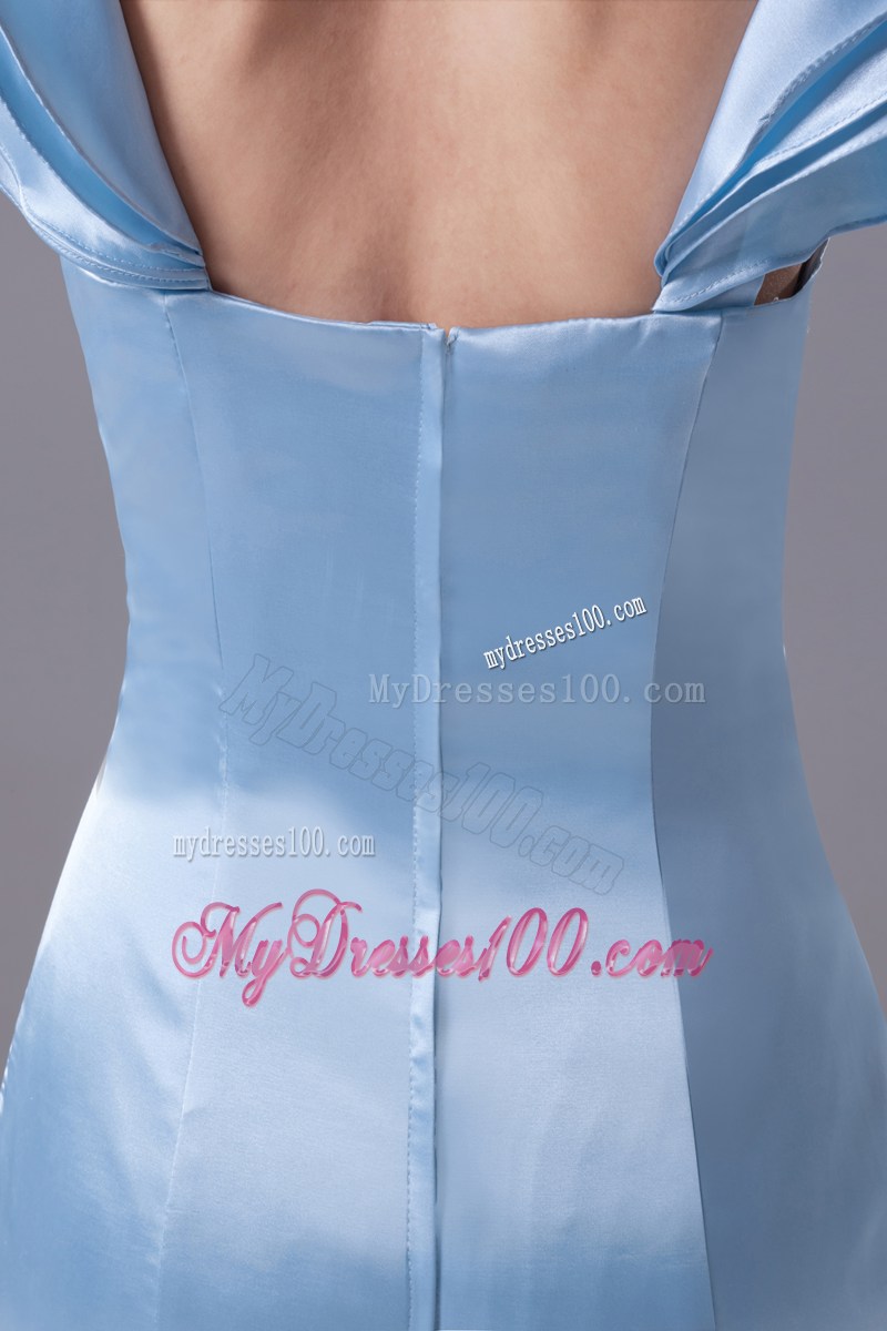 Beading Square Mermaid Long Prom Dress