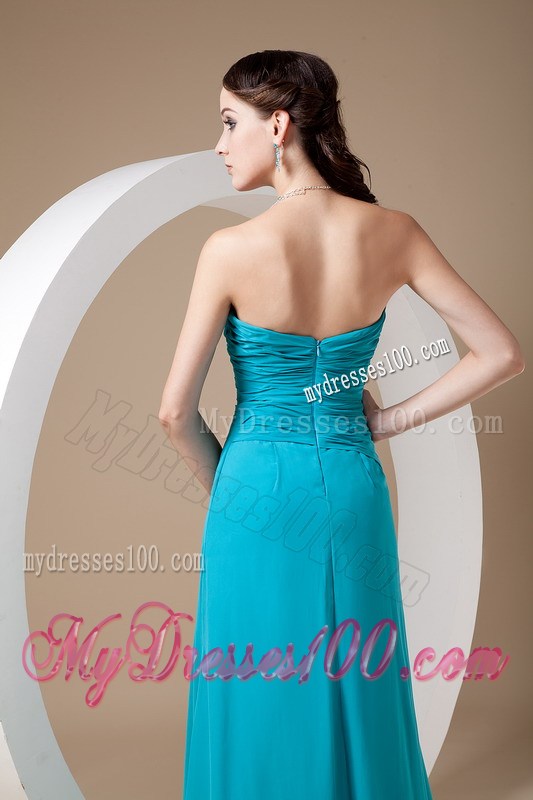 Top Selling Teal 2013 Formal Evening Dress Column Sweetheart