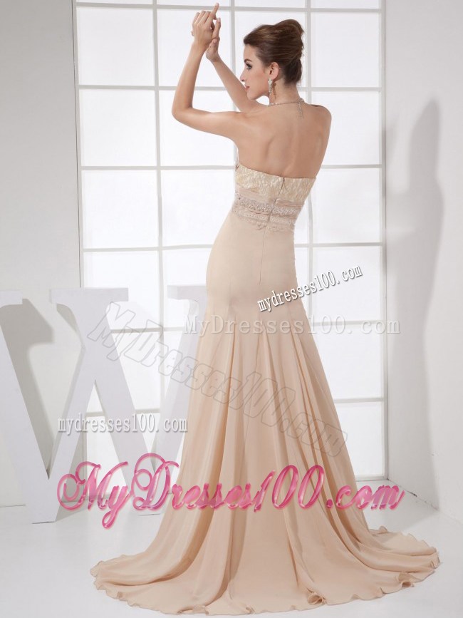 2013 Champagne Sweetheart and Beading For Celebrity Dresses