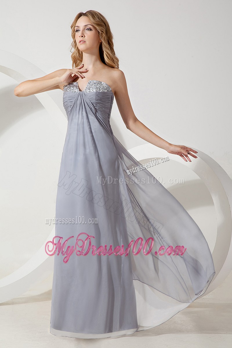 2013 Cheap Grey High Quality Strapless Prom Graduation Dresses