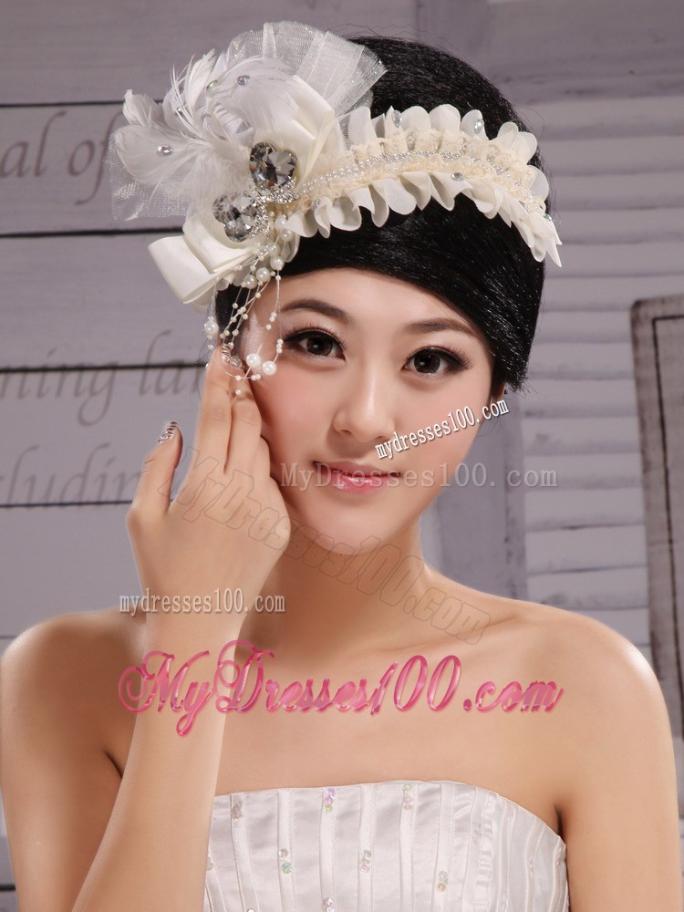 2013 Headpieces Bride Tire Feathers With High Quality Best Sale
