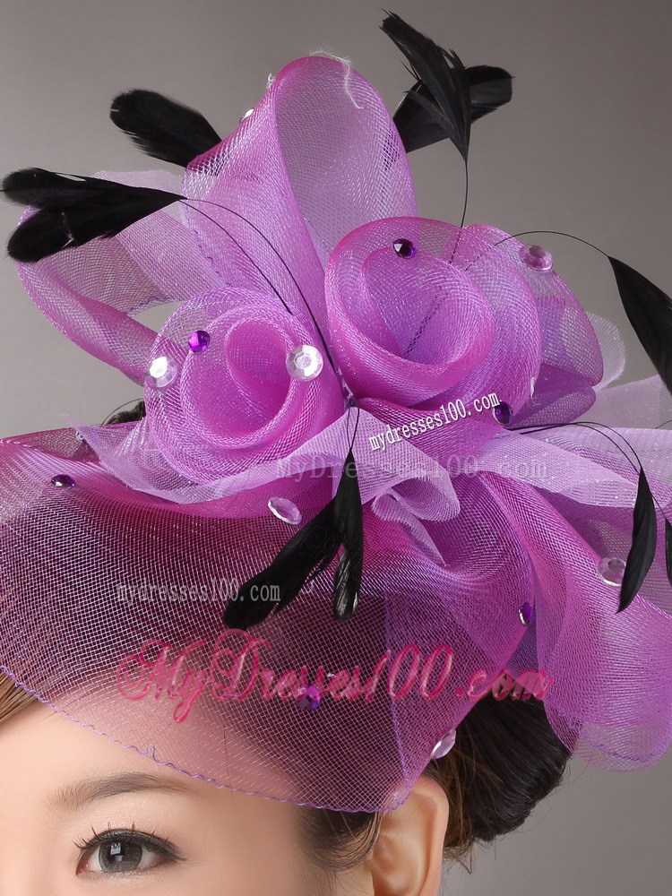 Bbaading Decorate Net and Feather For Wedding Party