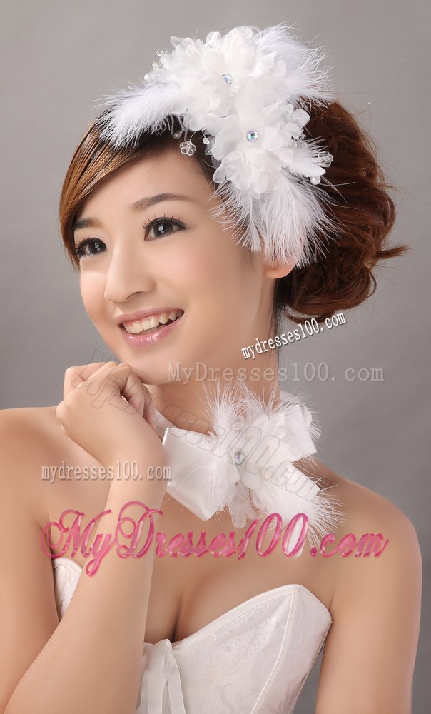 Beautiful Fascinator Wedding and Outdoor Organza Fascinators