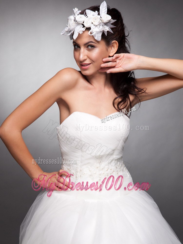 Beautiful Hand Made Flowers Taffeta Wreath