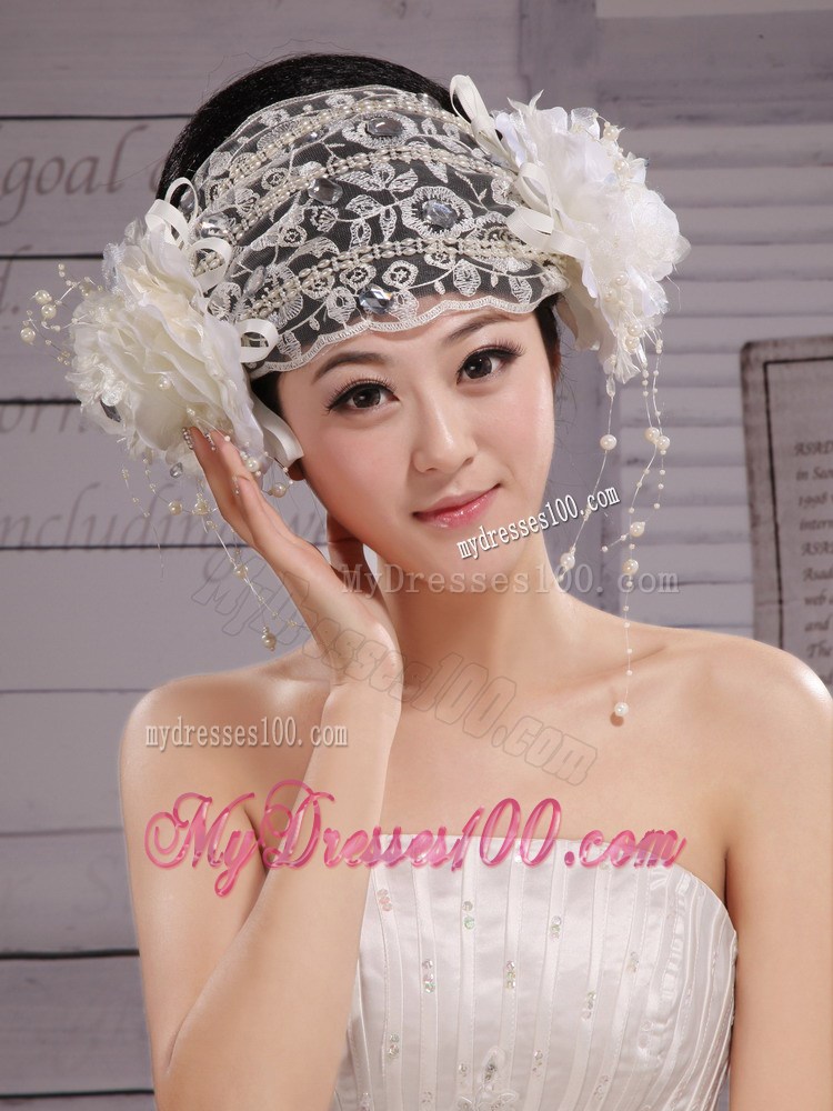 Beautiful Lace Hat Hair Ornament Headpieces Inexpensive Bridal For Party