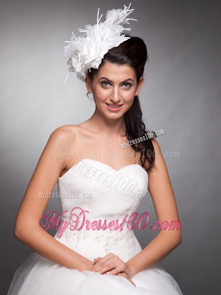 Beautiful Taffeta Hand Made Flowers Headpieces
