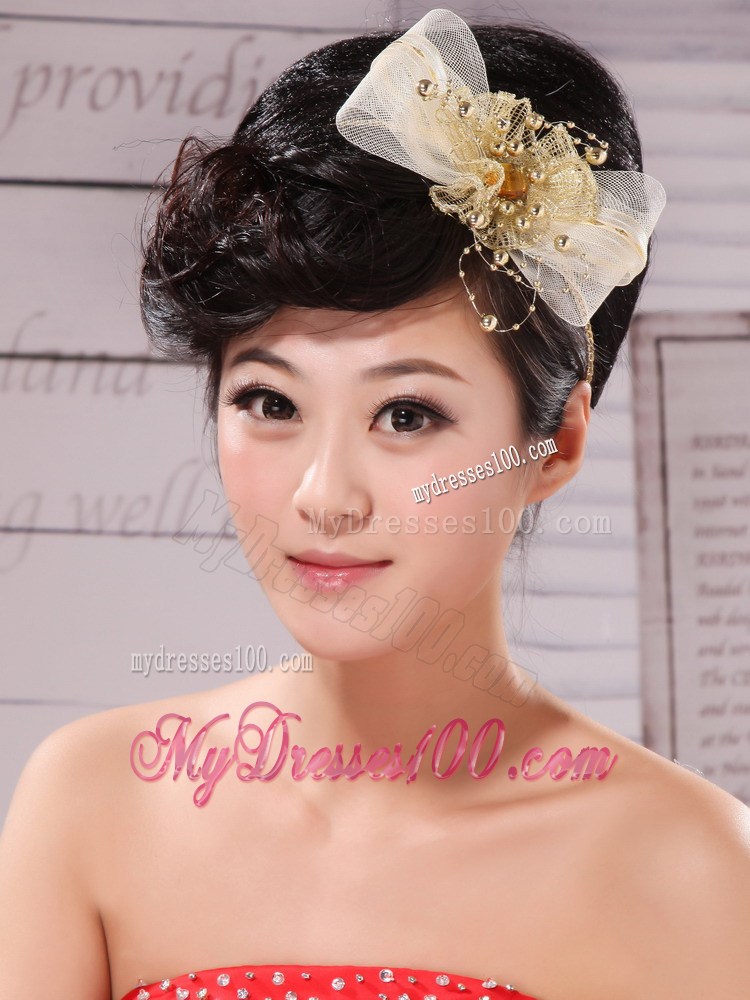 Bowknot and Rhinestone For Lovely Headpieces