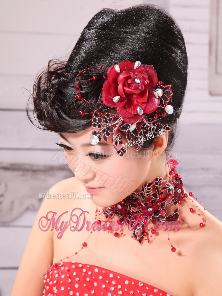 Bridal Headpieces With Beading Embellishment