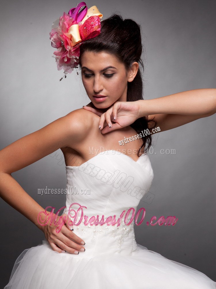 Colorful Beaded Hand Made Flowers Headpieces