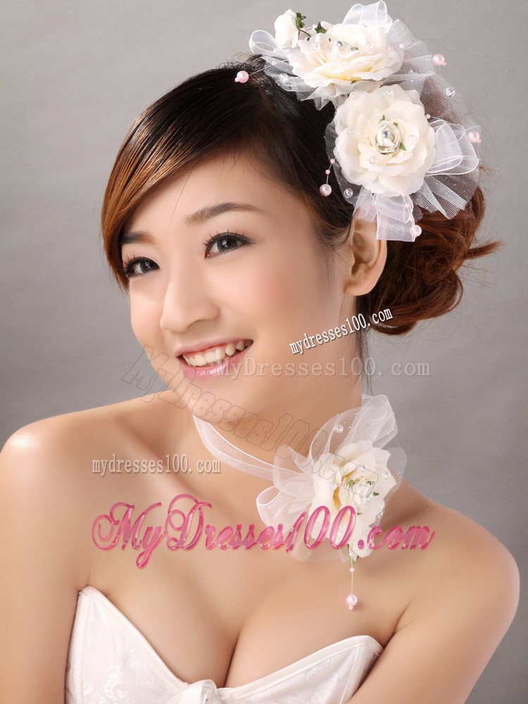 Elegant Fascinator Tulle Wedding and Outdoor Imitation Pearls