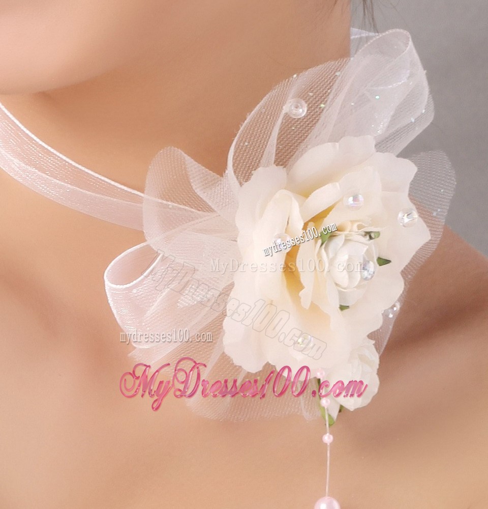 Elegant Fascinator Tulle Wedding and Outdoor Imitation Pearls