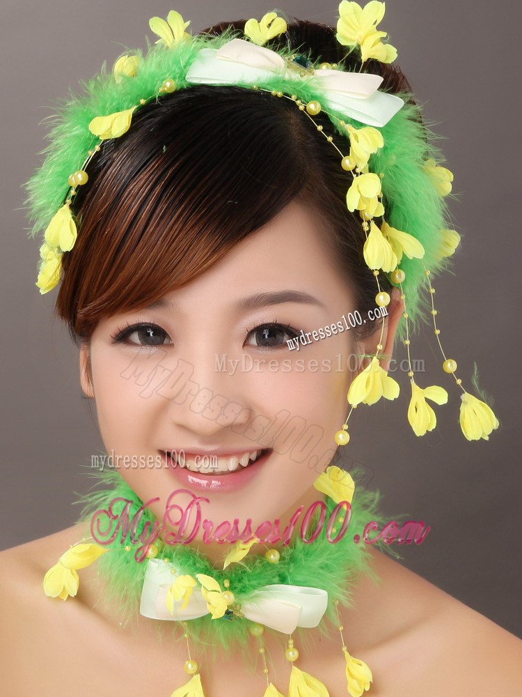Elegant Feather Imitation Pearls Special Occasion Fascinators
