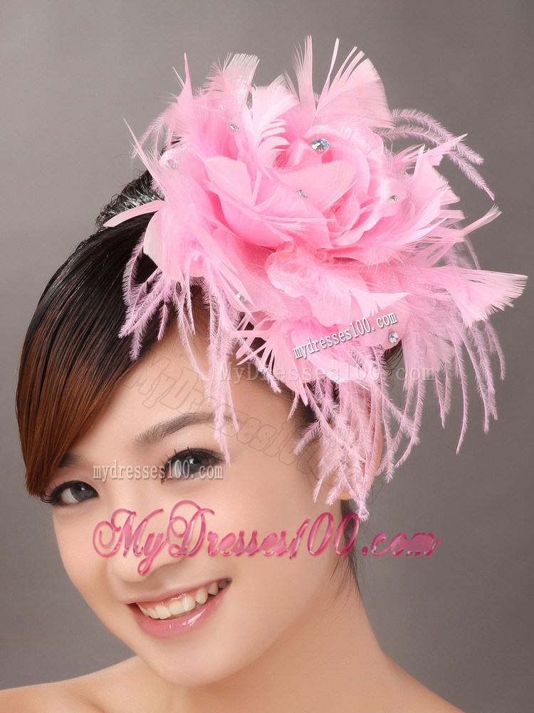 Feather Lovely Beaded Fascinators For Wedding Party