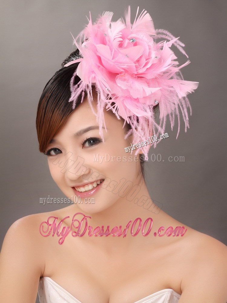 Feather Lovely Beaded Fascinators For Wedding Party
