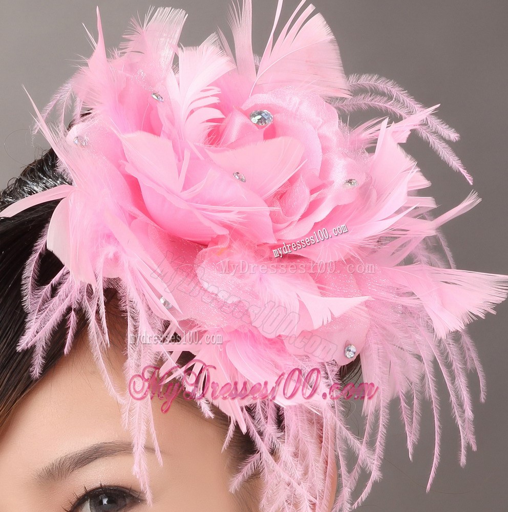Feather Lovely Beaded Fascinators For Wedding Party