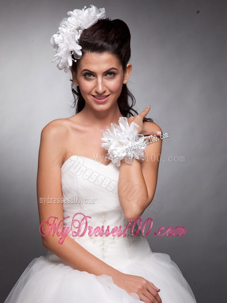 Headpieces Organza and Taffeta Wedding Bridal Wrist Corsage