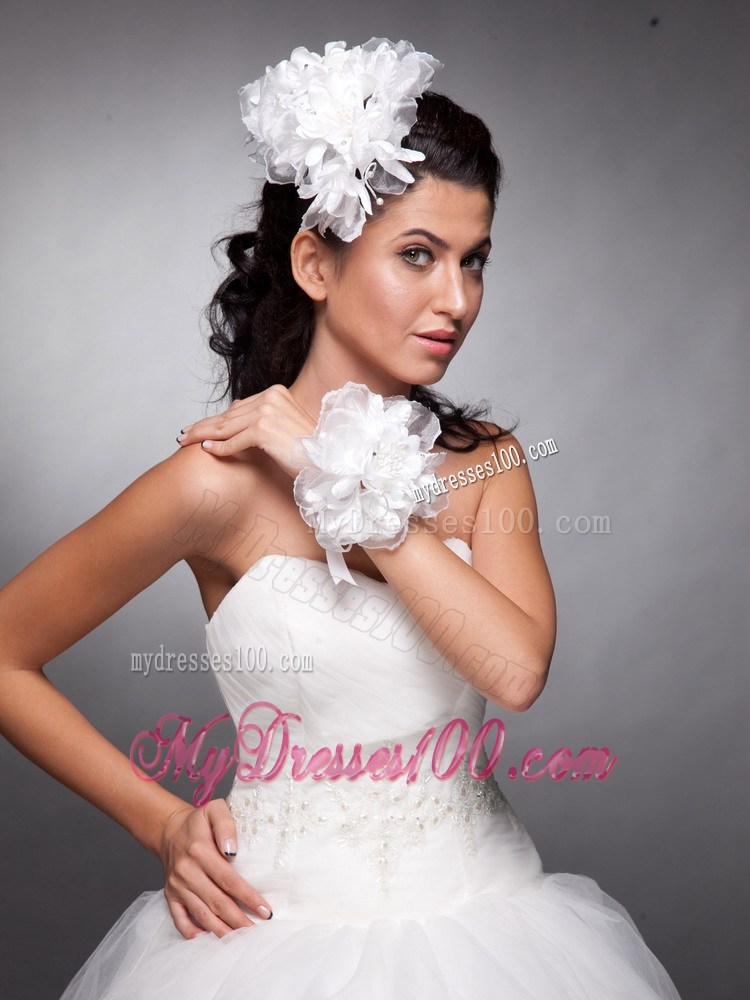 Headpieces Organza and Taffeta Wedding Bridal Wrist Corsage