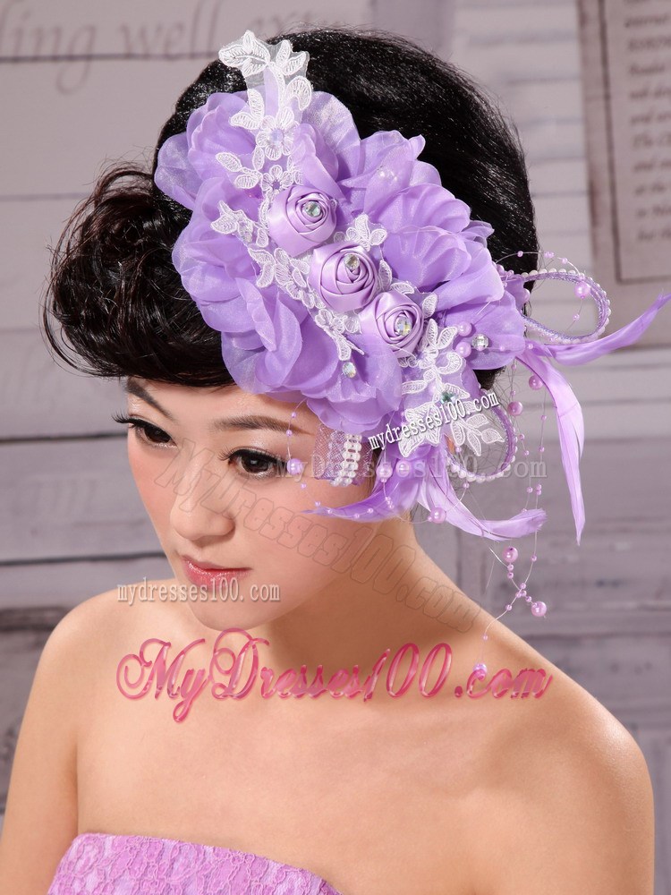 Lavender High Quality Headpieces Wholesale