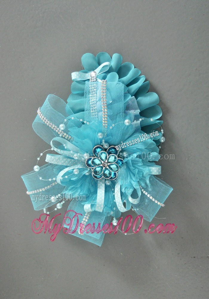 Lovely Tulle Side Clamp Rhinestones For Party