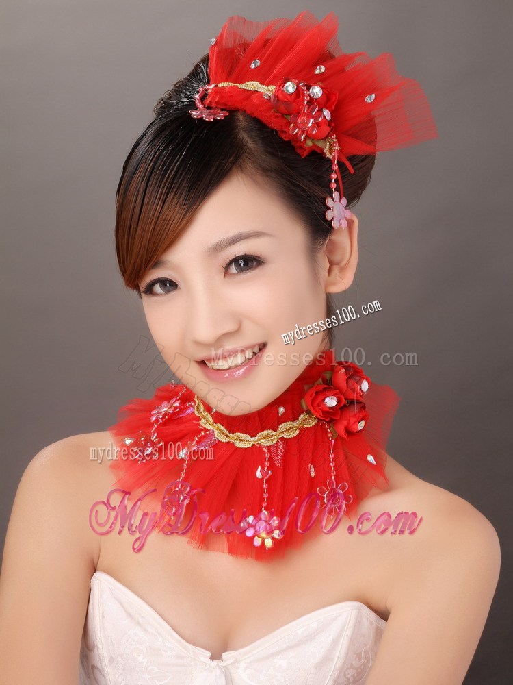 Perfect Organza Rhinestone Wedding Fascinators