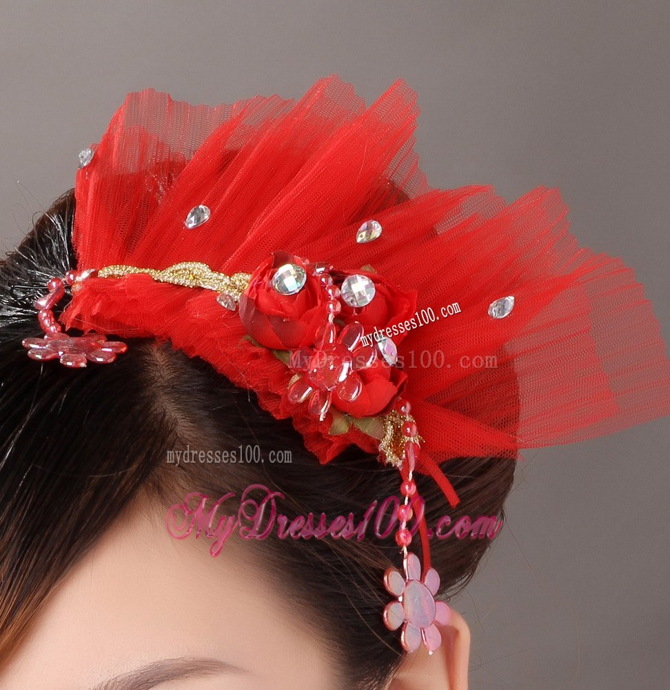 Perfect Organza Rhinestone Wedding Fascinators
