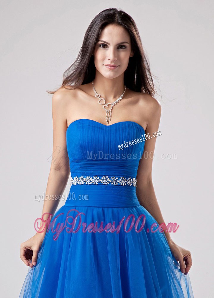 Beading Strapless Knee-length Ruching Homecoming Dresses