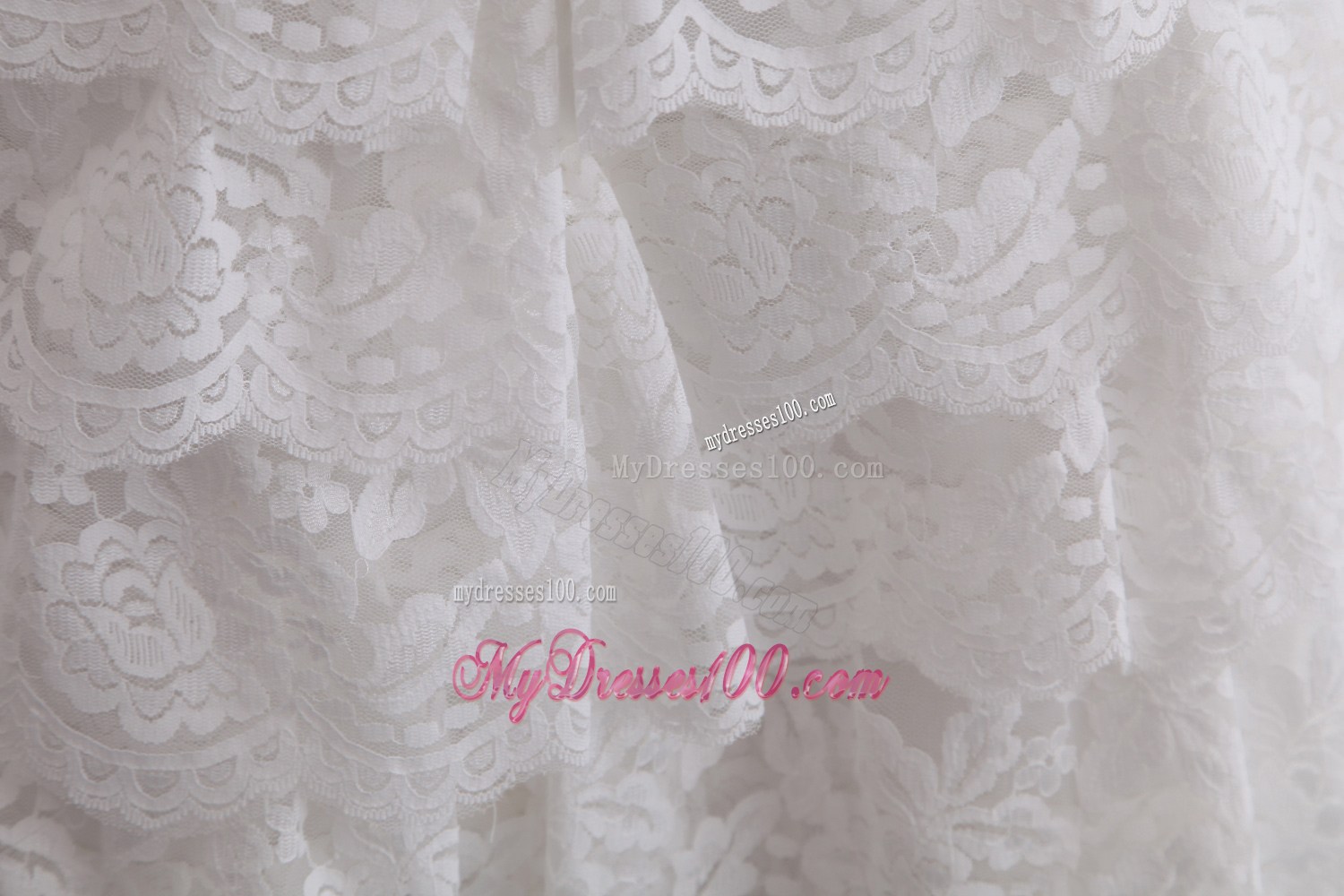 White V-neck Mini-length Lace Sash Homecoming Dresses