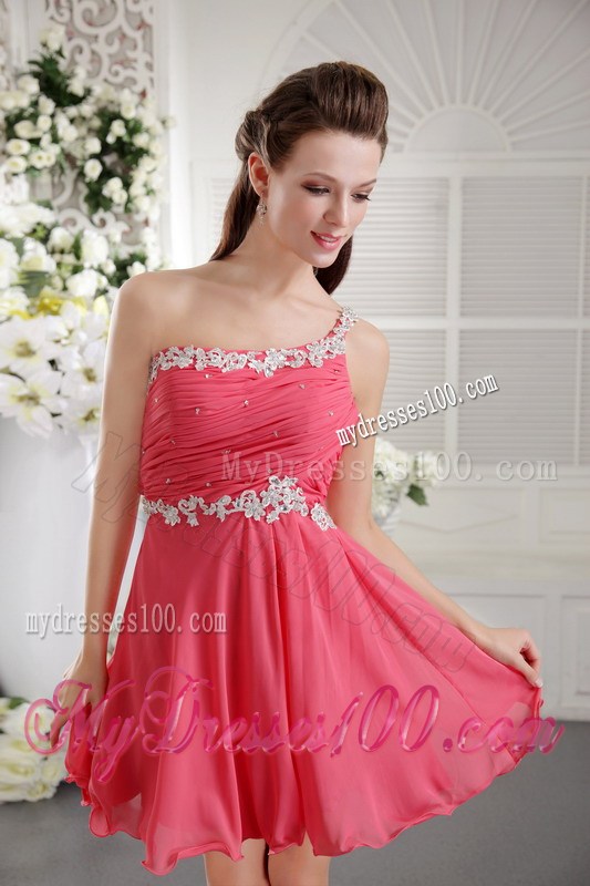 2013 Red Column V-neck Long Sleeves Ruched Homecoming Dresses